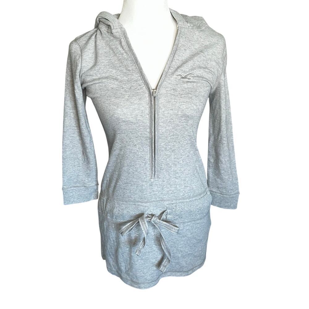 NWT rare Y2k hollister long sleeve mini sweater dress - Picture 1 of 5